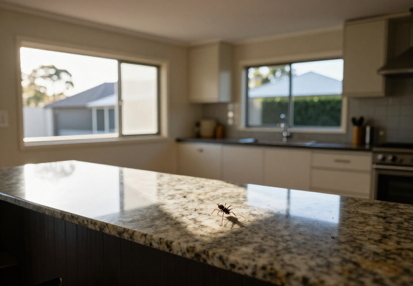 Clean Elderslie roof void after spider treatment